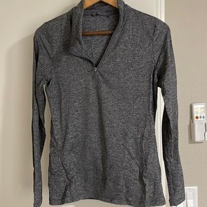 Athletic long sleeve.